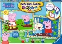 CreArt Peppa Pig - Malen nach Zahlen für Kinder ab 5...