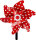 Mini-Windrad Bunte Geschenke, sort.