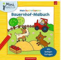 Mein kunterbuntes Bauernhof-Malbuch (Mini-Künstler)