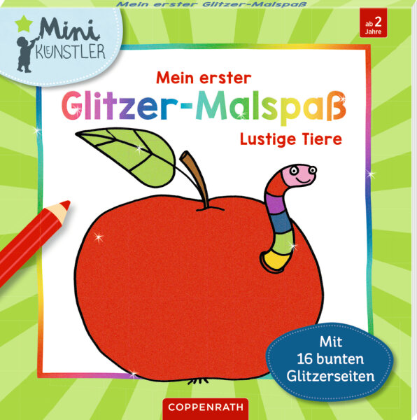 Mein 1. Glitzer-Malspaß - Lustige Tiere (Mini-Künstler)