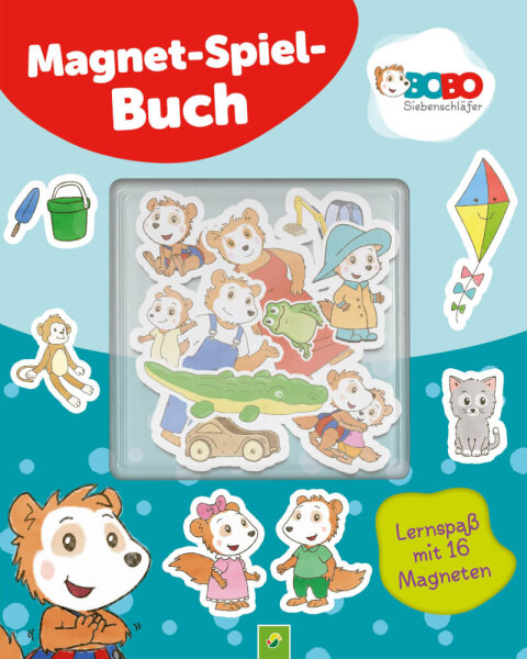 Bobo Siebenschläfer Magnet-Spiel-Buch