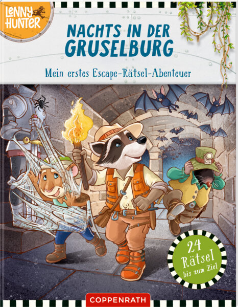 Escape-Rätsel-Ab.: Nachts in der Gruselburg - Lenny Hunter