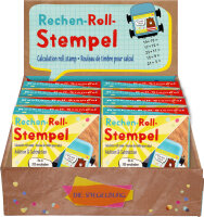 Rechen-Roll-Stempel - Bunte Geschenke