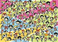 Puzzle 500 Teile - Powerpuff Girls Challenge