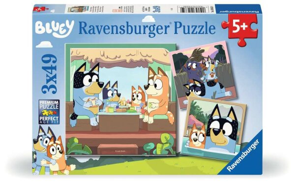 Kinderpuzzle ab 5 Jahren - Blueys Abenteuer - 49 Teile