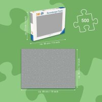 Puzzle 500 Teile - Im Auge des Gletschers