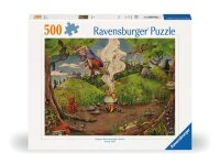 Puzzle 500 Teile - Bei der Waldhexe