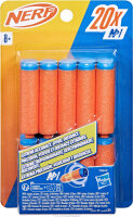 NERF N Series N1 Darts 20 Stück Nachfüllpack...