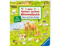 Mein Sachen suchen Wimmelbuch: Tiere und ihre Kinder