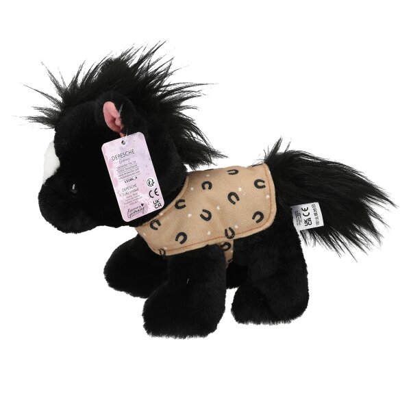 Miss Melody Plüschpferd Black Angel 20 cm