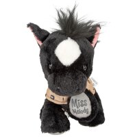 Miss Melody Plüschpferd Black Angel 20 cm