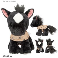 Miss Melody Plüschpferd Black Angel 20 cm