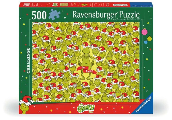 Puzzle 500 Teile - Merry Grinchmas Challenge