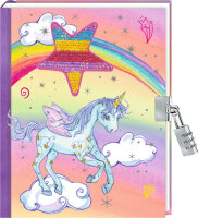 Tagebuch: Mein Tagebuch - mit Wedepailletten-Patch...