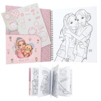 TOPModel Malbuch Team Teddy Kinder Ausmalbuch mit Stickern Mädchen