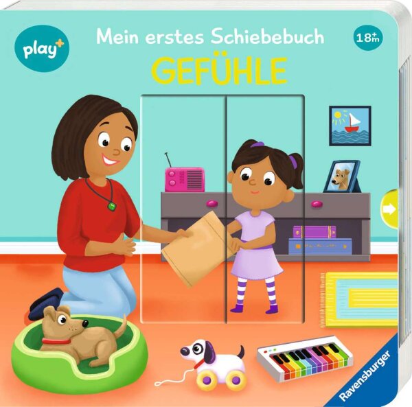 Play+ Mein erstes Schiebebuch: Gefühle