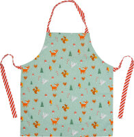 Zauber-Backschürze (one size) - Winterzauber im...