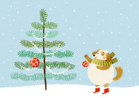 Postkarten zum Selbstgestalten - Frohe Weihnachten