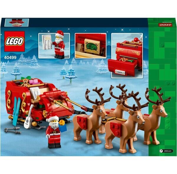 LEGO® Iconic 40499 Schlitten des Weihnachtsmanns