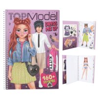 TOPModel Dress Me Up Rebel Kitty Stickerbuch Kinder Mode Styling Set