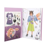 TOPModel Dress Me Up Rebel Kitty Stickerbuch Kinder Mode Styling Set