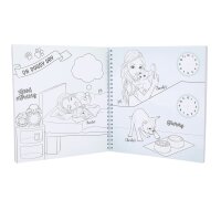 TOPModel Doggy Malbuch Kreativbuch mit Stickern Hunde