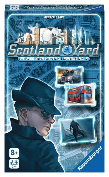 Scotland Yard - Reisespiel ab 8 Jahren