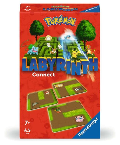 Pokémon Labyrinth Connect - Reisespiel ab 7 Jahren