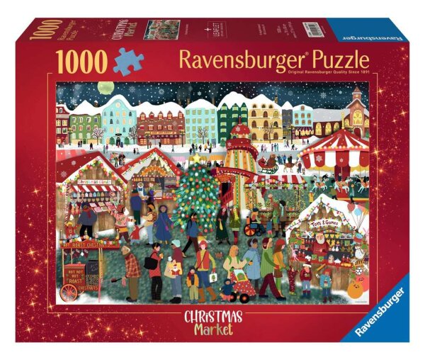 Puzzle Christmas Market 1000 Teile