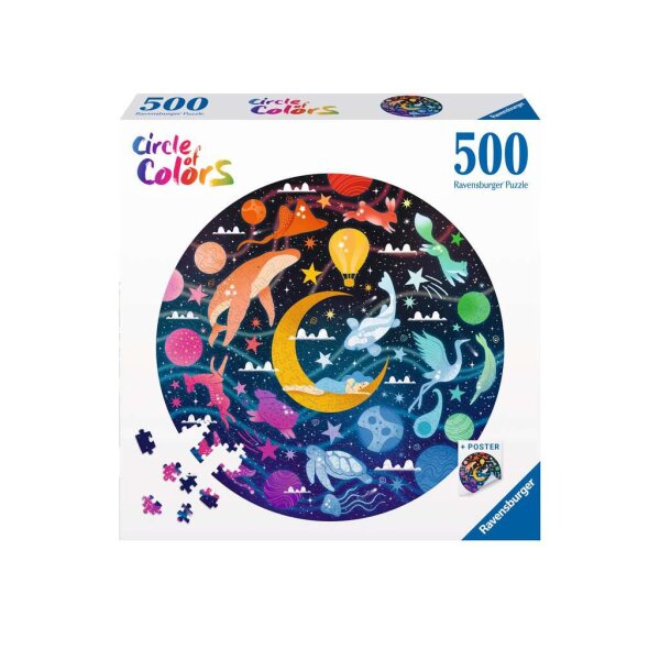 Puzzle 500 Teile - Circle of Colors Dreams