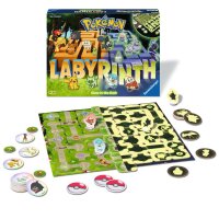 Pokémon Labyrinth Glow in the Dark - Spiel ab 7 Jahren