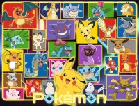 Puzzle 2000 Teile - Leuchtende Pokémon