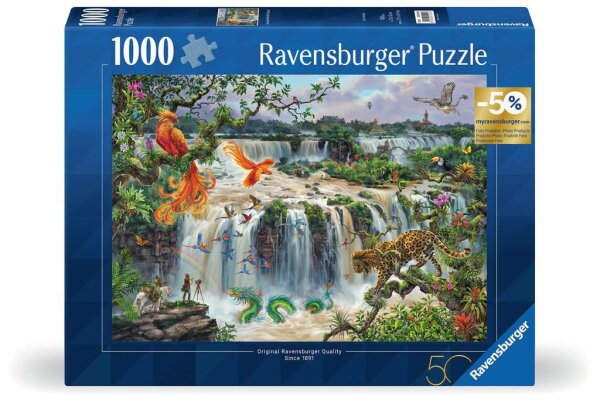 Puzzle 1000 Teile - Fantastischer Wasserfall von Iguazú