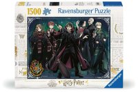 Puzzle 1500 Teile - Gryffindor vs. Slytherin