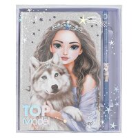 TOPModel Notizbuch & Bleistift WOLF