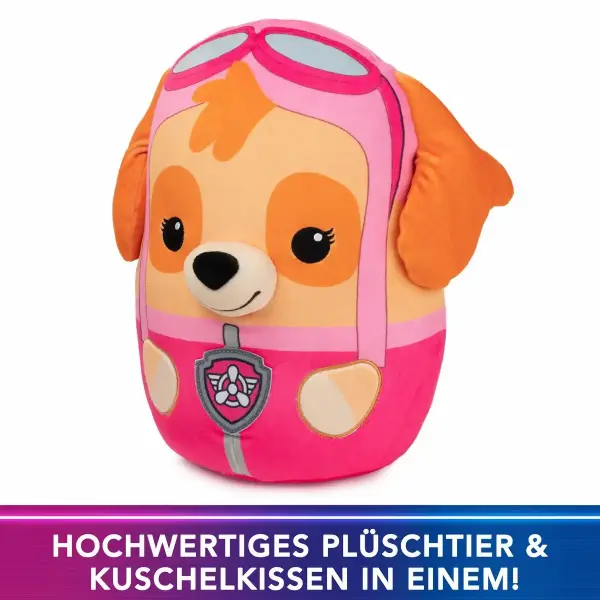 Spin Master Plüsch Sqishy PAW PATROL Skye 30cm