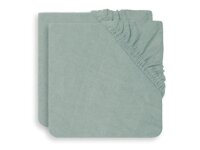 Wickelauflagenbezug Frottee 50x70cm - Ash Green - 2...