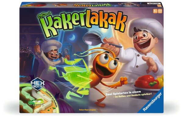 Kakerlakak Glow in the dark - Kinderspiel ab 5 Jahren