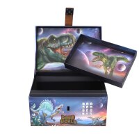 Dino World Schatztruhe mit Code, Sound und Licht