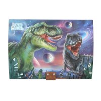 Dino World Schatztruhe mit Code, Sound und Licht
