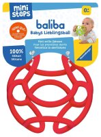 baliba - Babys Lieblingsball rot - Babyspielzeug ab 0...