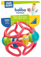 baliba Rasselball rot - Babyspielzeug ab 3 Monaten