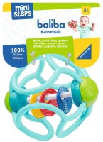 baliba Rasselball türkis - Babyspielzeug ab 3 Monaten