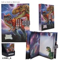 Dino World Geheimcode Tagebuch mit Sound