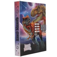 Dino World Geheimcode Tagebuch mit Sound