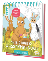 Mein Zauber-Wassermalbuch Frohe Ostern