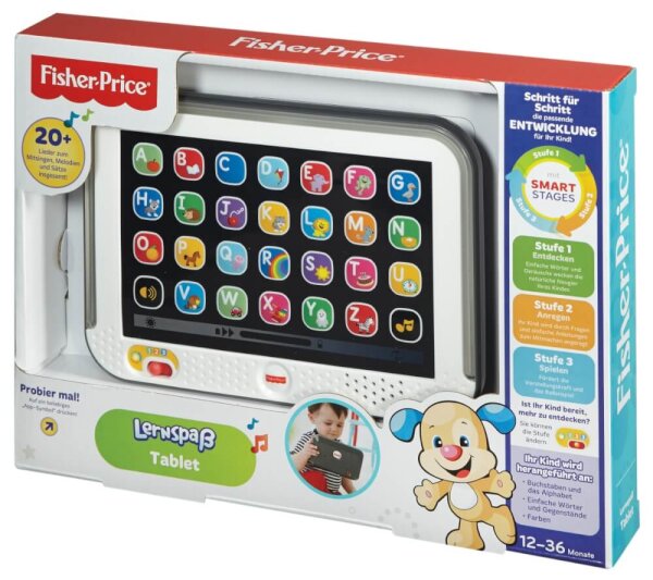 Fisher Price Lernspaß Tablet, grau