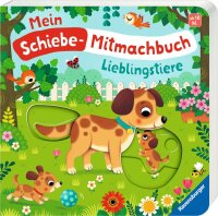 Mein Schiebe-Mitmachbuch: Lieblingstiere