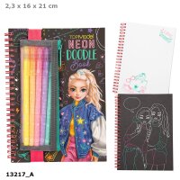 TOPModel Neon Doodle Malbuch-Set