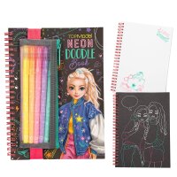 TOPModel Neon Doodle Malbuch-Set